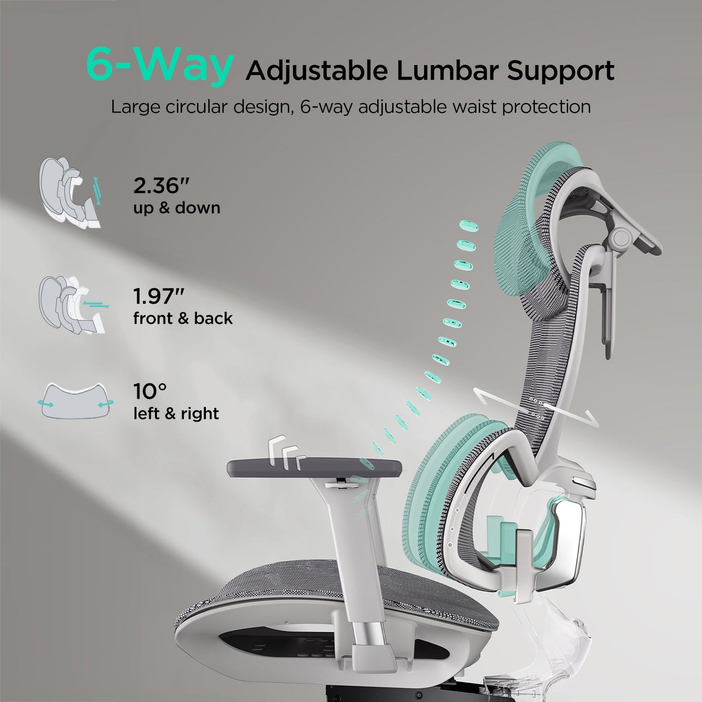 HBADA E2 Pro Ergonomic Office Chair without Footrest