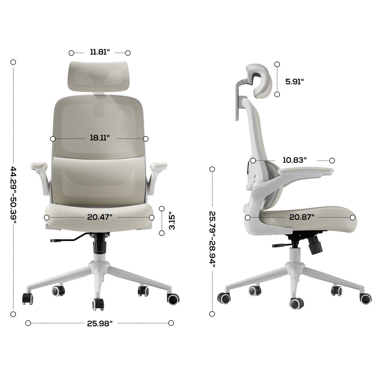 HBADA P1 Ergonomic Office Chair