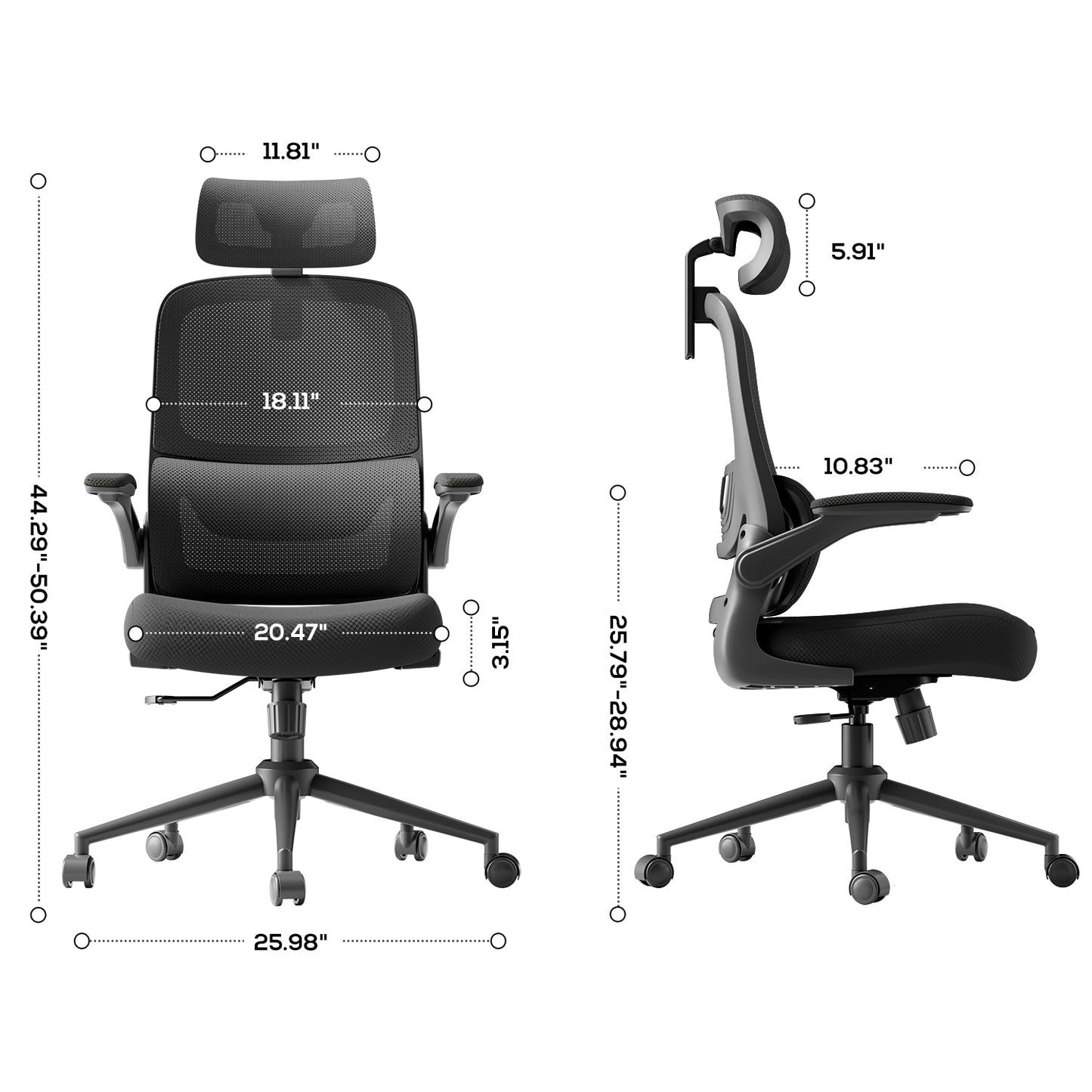 HBADA P1 Ergonomic Office Chair