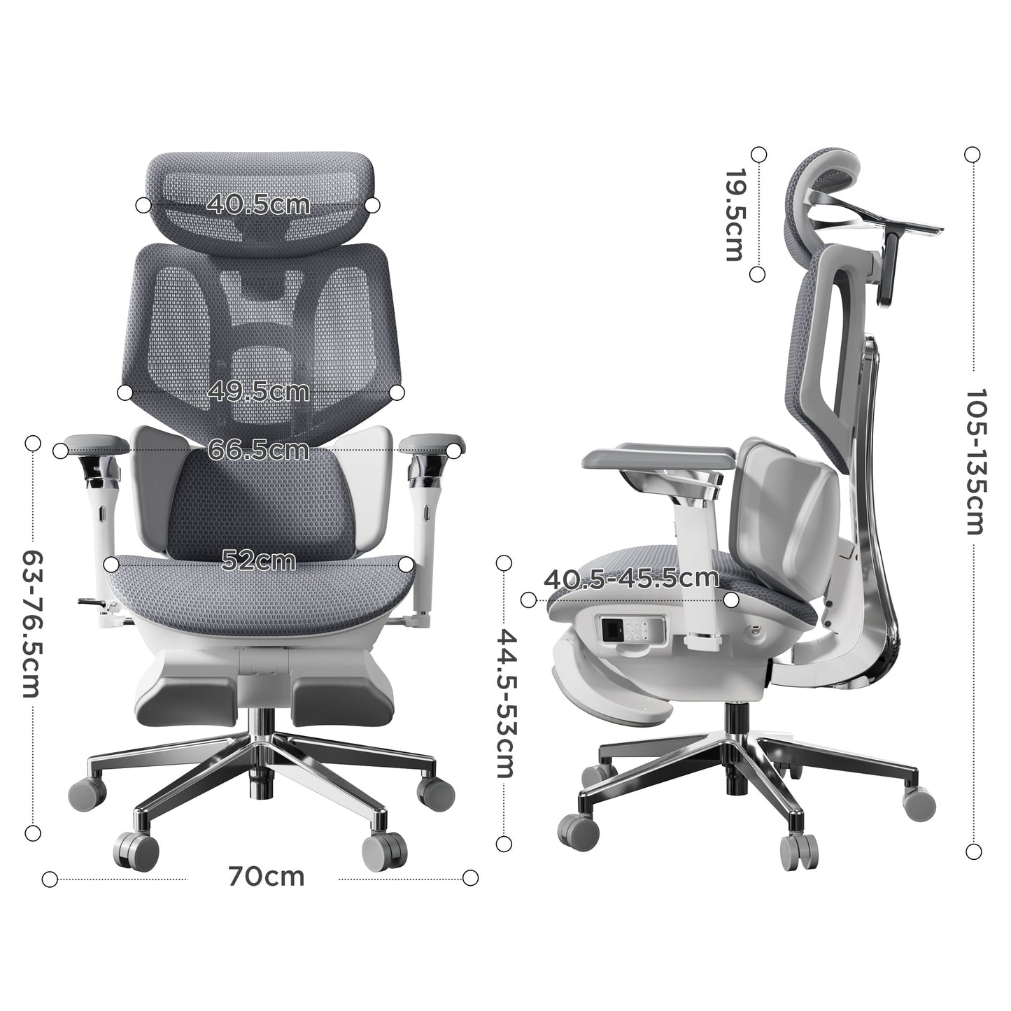 HBADA X7 Smart Ergonomic Chair