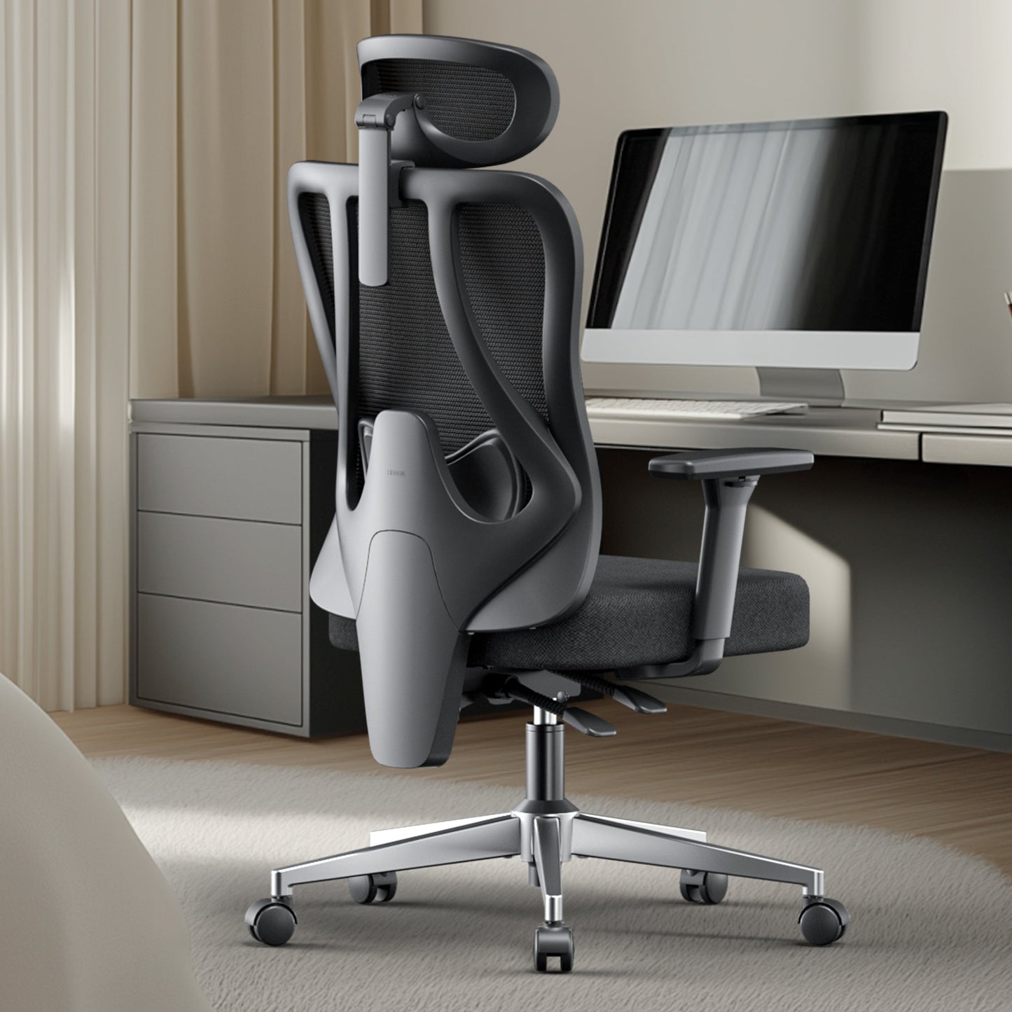 HBADA P3 Ergonomic Chair without Footrest